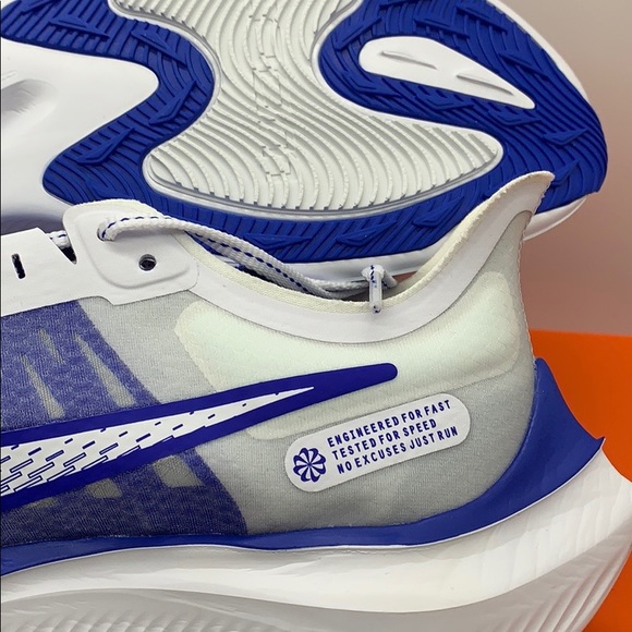 • NIKE ZOOM GRAVITY white/clear-racer blue men’s - Picture 15 of 16